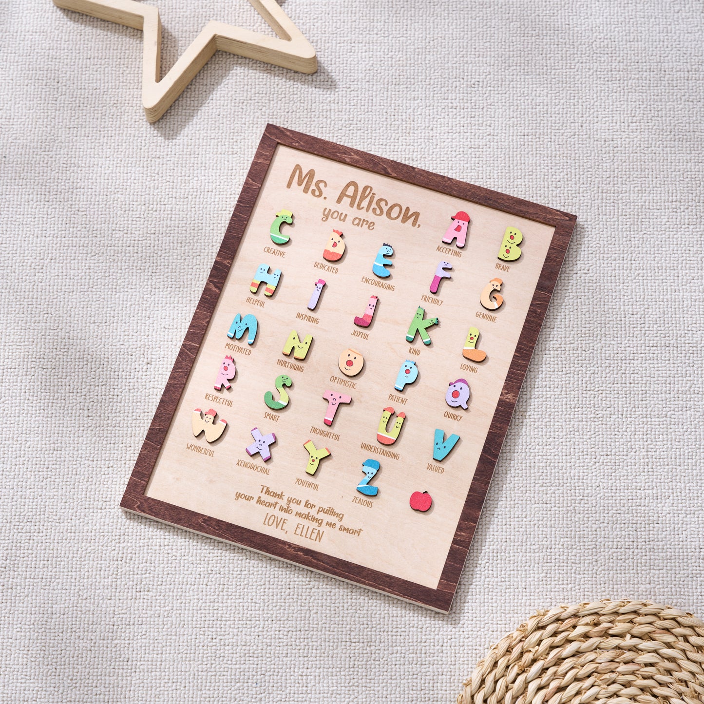 Personalized Teacher Appreciation Gift