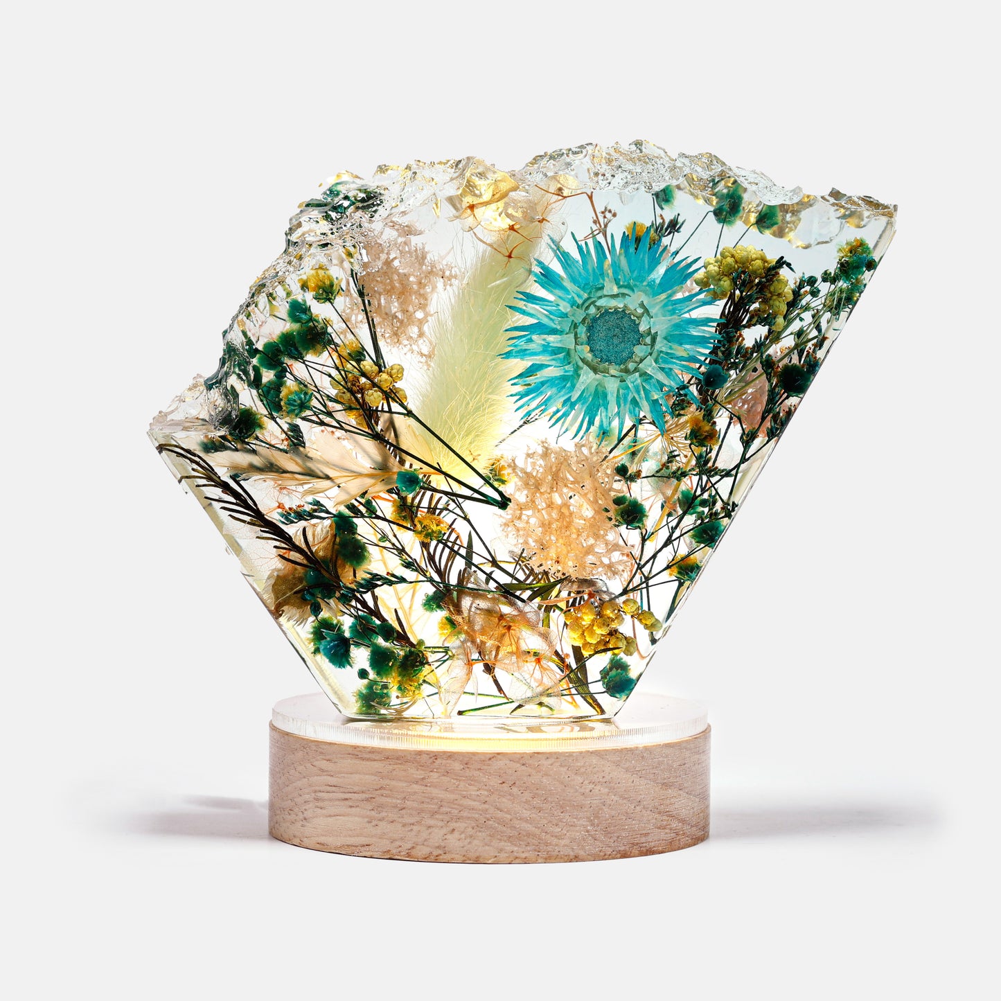 Flowers Epoxy Lamp