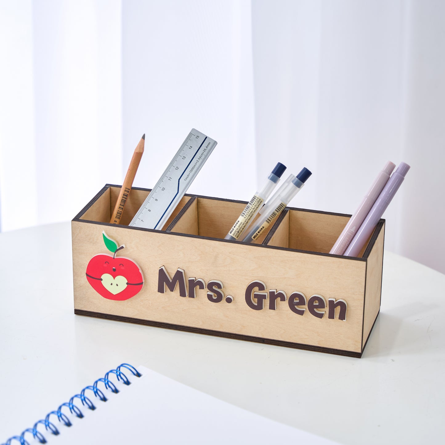 Personalized Teacher Desk Organizer for Teacher Gifts