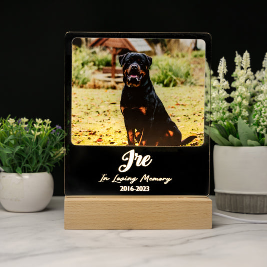 Custom Pet Memorial Plaque