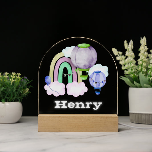 Custom Baby’s Name Night Light