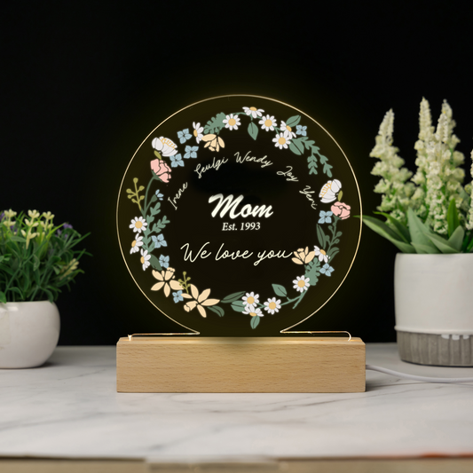 Custom Mom Night Light